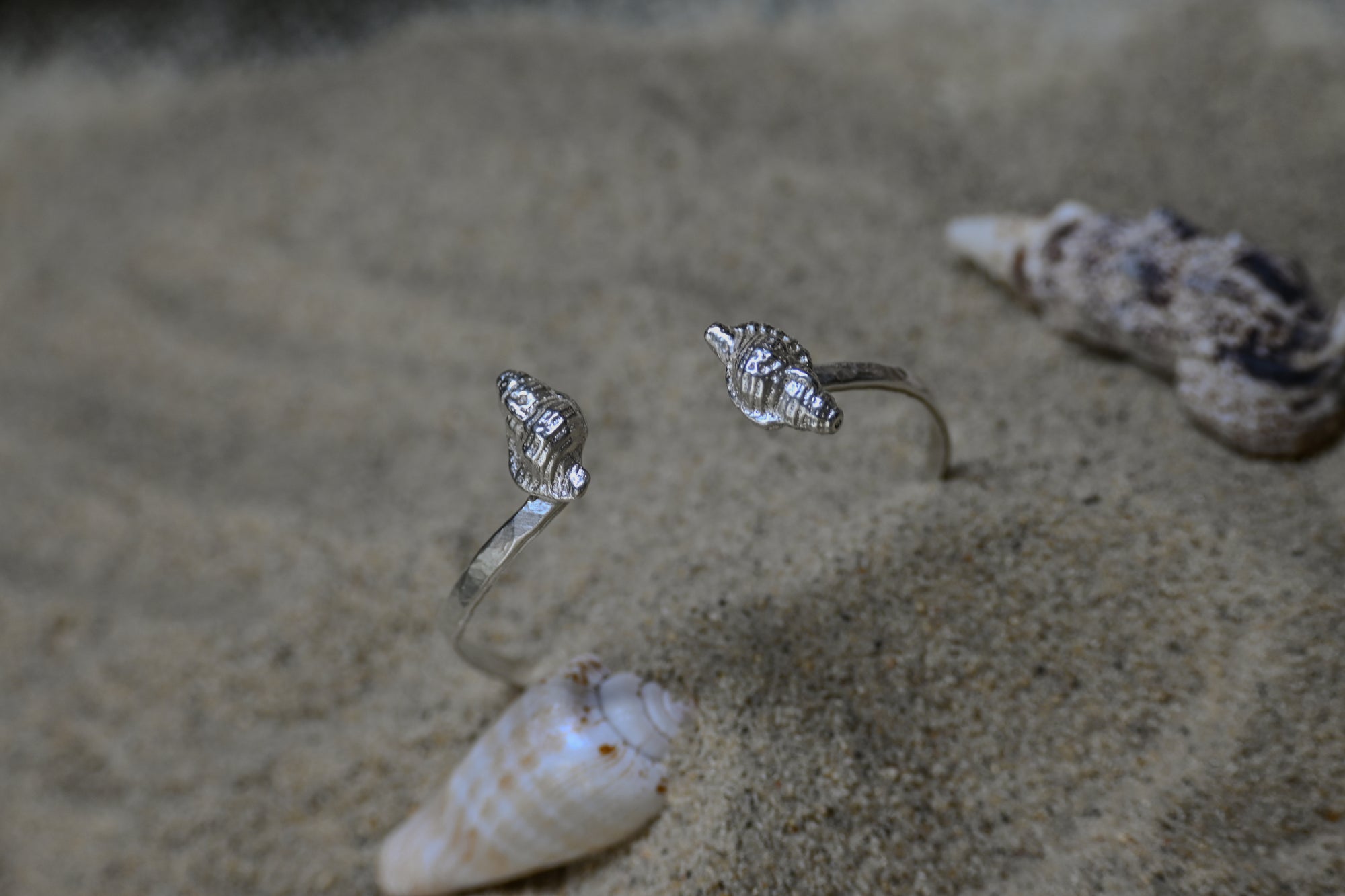 Silver Seashell Bracelet